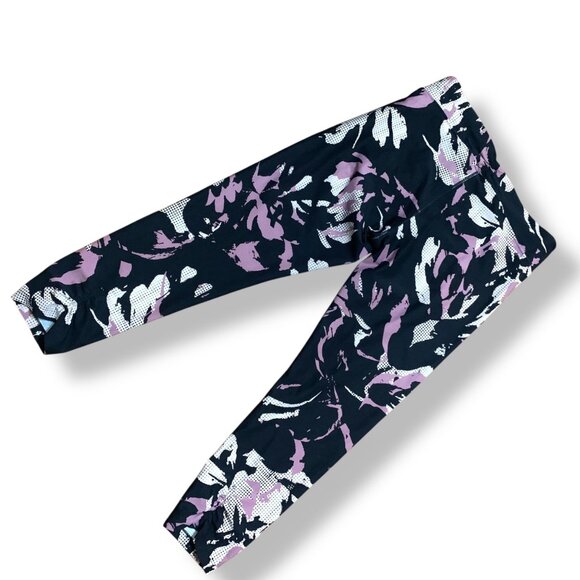 Calvin Klein Performance Leggings Lot of 2 Camouflage Pink Blue Gray Wicking LG - Picture 16 of 16